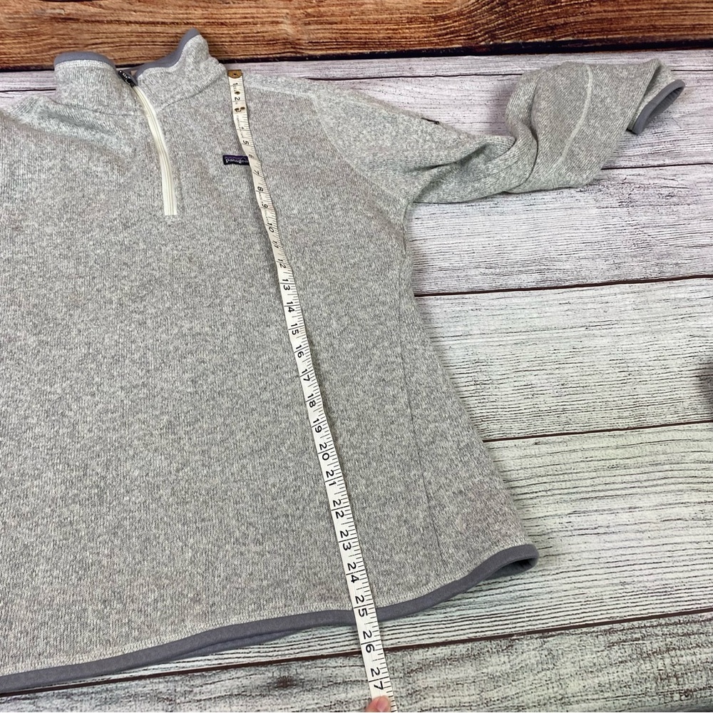 Vintage Patagonia Birch White Better Sweater 1/4 Zip - Picture 7 of 7